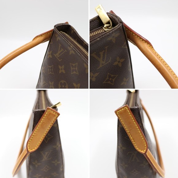 Louis Vuitton Looping MM Monogram Canvas Leather Tote Bag - Picture 4 of 8